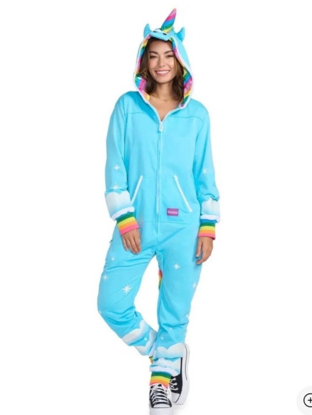 NWT Tipsy Elves Unicorn Jumpsuit Onsie Costume